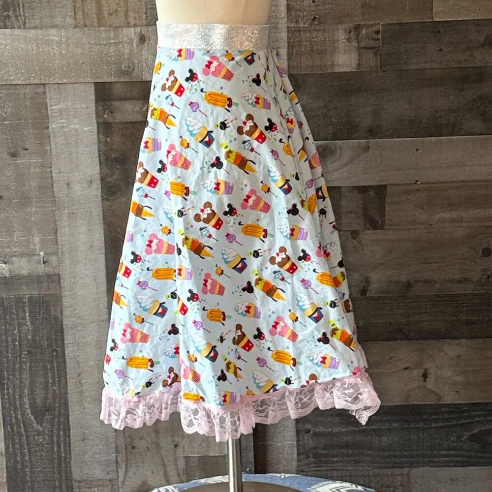 Disney Ice Cream skirt xsmall Disneyland costume Mickey Mouse vacation cosplay - Picture 7 of 11